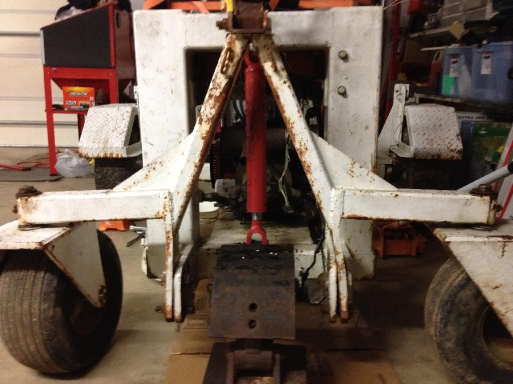DigIt towable Backhoe partial restoration
